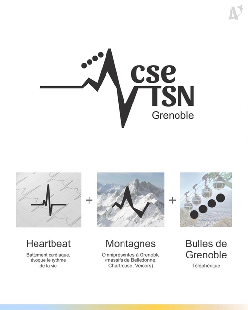 airnewart logo CSE TSN Thales grenoble 2024 regate